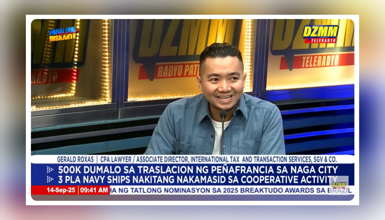 SGV Associate Director Atty. Gerald Roxas shares f | SGV & Co. | EY ...